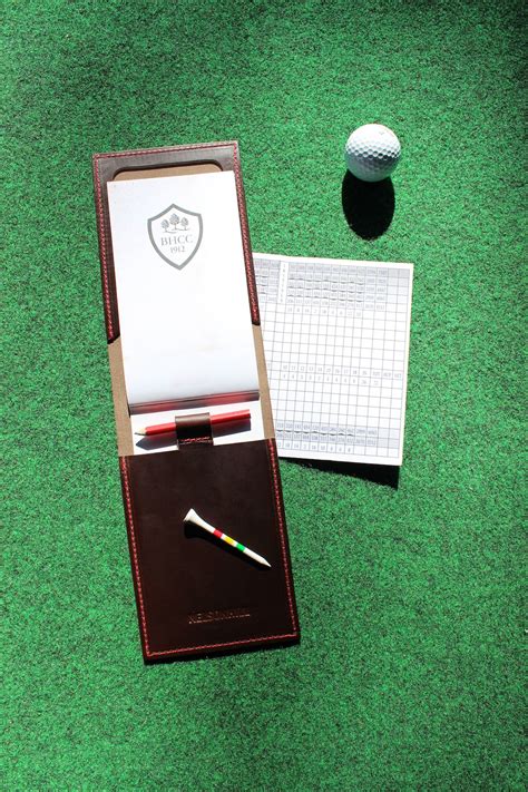 professional golf yardage book covers